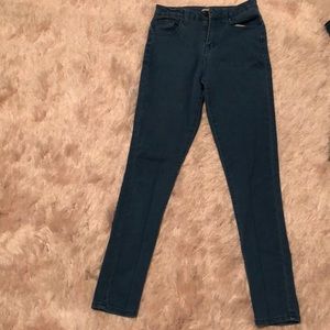 Forever 21, size 25 , medium wash jeans , mid rise, woman’s